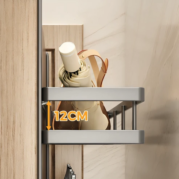 DoorRack | Slimme Deurorganizer met Opbergruimte & Haken