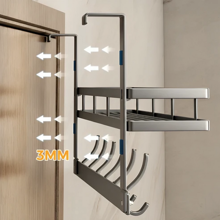 DoorRack | Slimme Deurorganizer met Opbergruimte & Haken