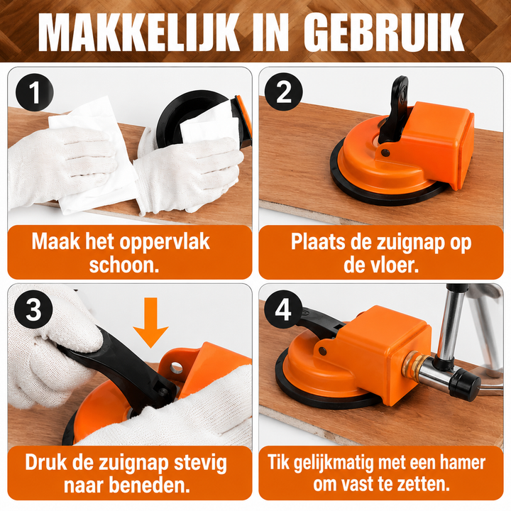 FloorGrip | Sluit Openstaande Vloerkieren Eenvoudig