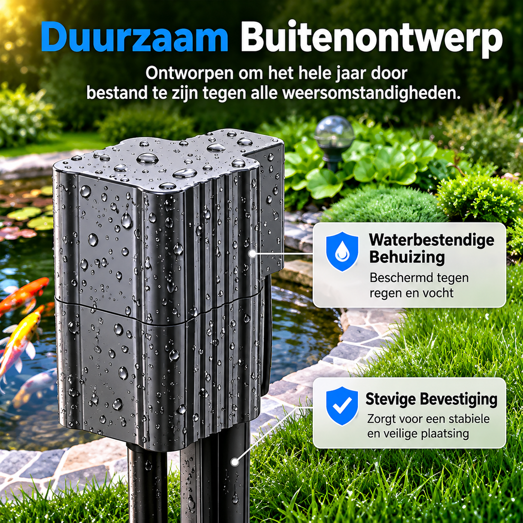 PondAerator | Zonne-energie Vijverbeluchter Zonder Stroomaansluiting