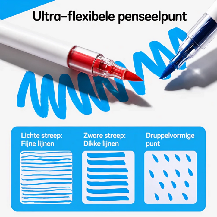 Acryl Marker | Watervaste Acryl Markers Set
