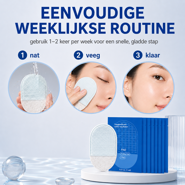 ExfoliaPad | Milde Exfoliatie Voor Een Gladde Huid