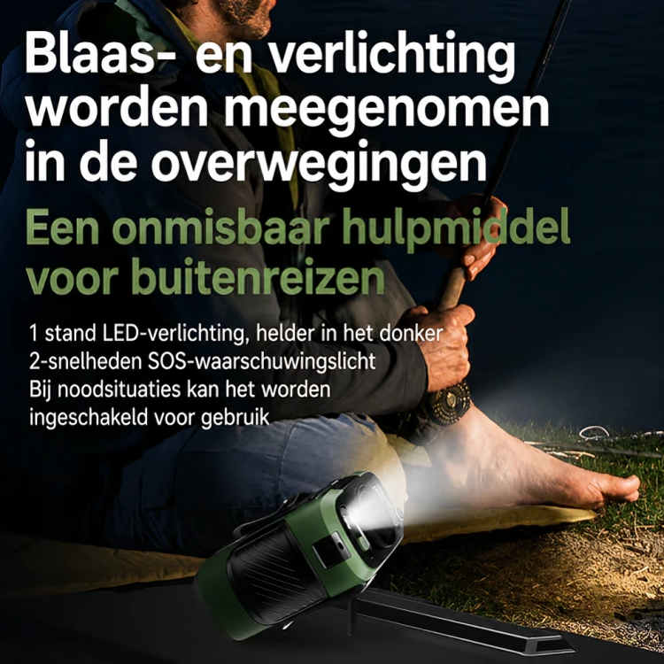 BreezeClip | Handsfree Verkoeling Tijdens Warme Dagen