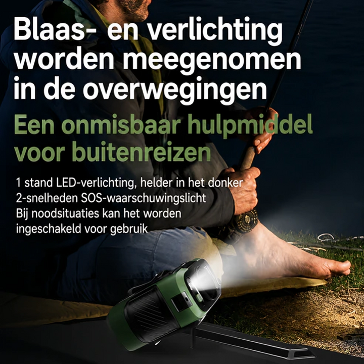 BreezeClip | Handsfree Verkoeling Tijdens Warme Dagen