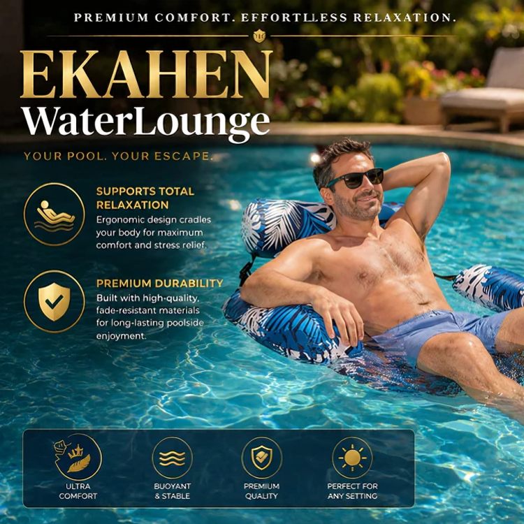 WaterLounge | Comfortabele Drijvende Zwembadstoel