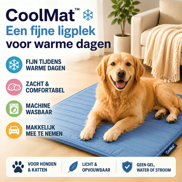 CoolMat | Verkoelende Ligmat voor Honden & Katten