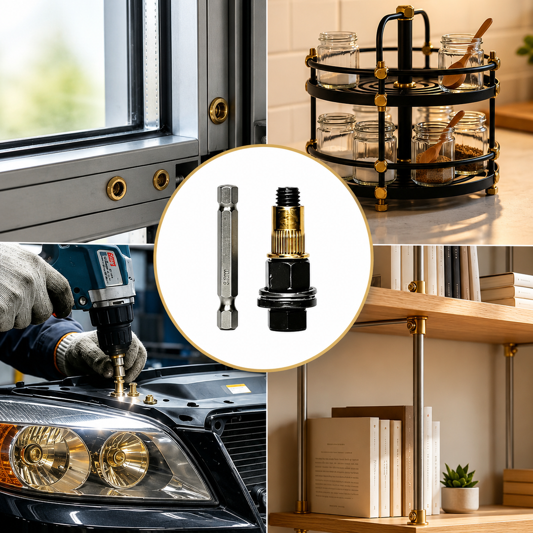 Carbon Steel Rivet Nut Tool Set | Eenvoudig Blindklinkmoeren Plaatsen