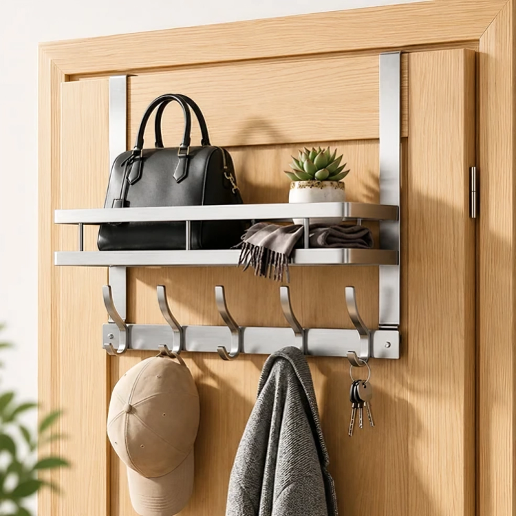 DoorRack | Slimme Deurorganizer met Opbergruimte & Haken