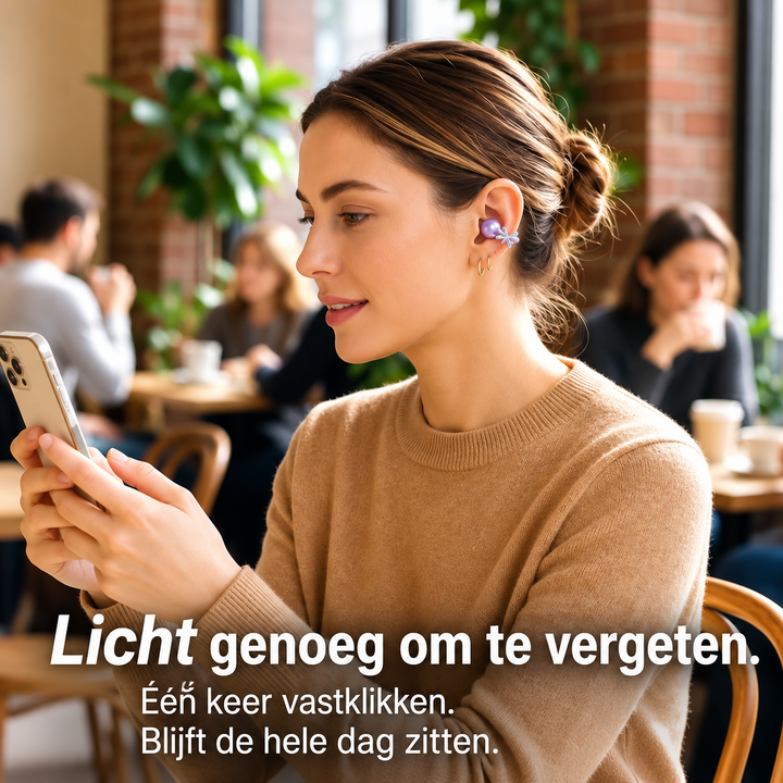 CharmPods | Stijlvolle Open-Ear Oordopjes Die Altijd Comfortabel Zitten