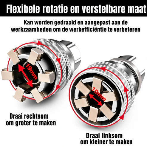 GripMaster | Snel Grip Op Elke Moer En Bout