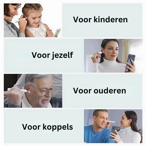 ClearEar | Visuele Oorreiniger met HD Camera