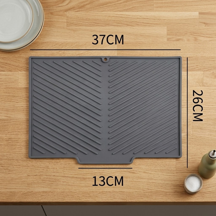 DrainMat | Siliconen Afdruipmat Voor Een Droog Aanrecht