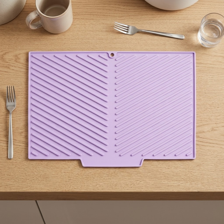 DrainMat | Siliconen Afdruipmat Voor Een Droog Aanrecht