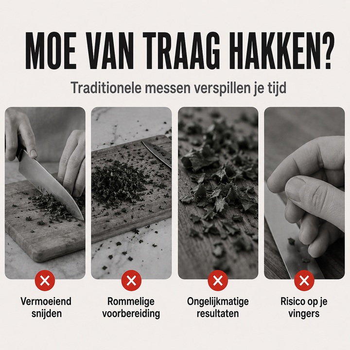 HerbSnip | 5-Bladige Kruidenknipper Voor Snel En Gelijkmatig Snijden