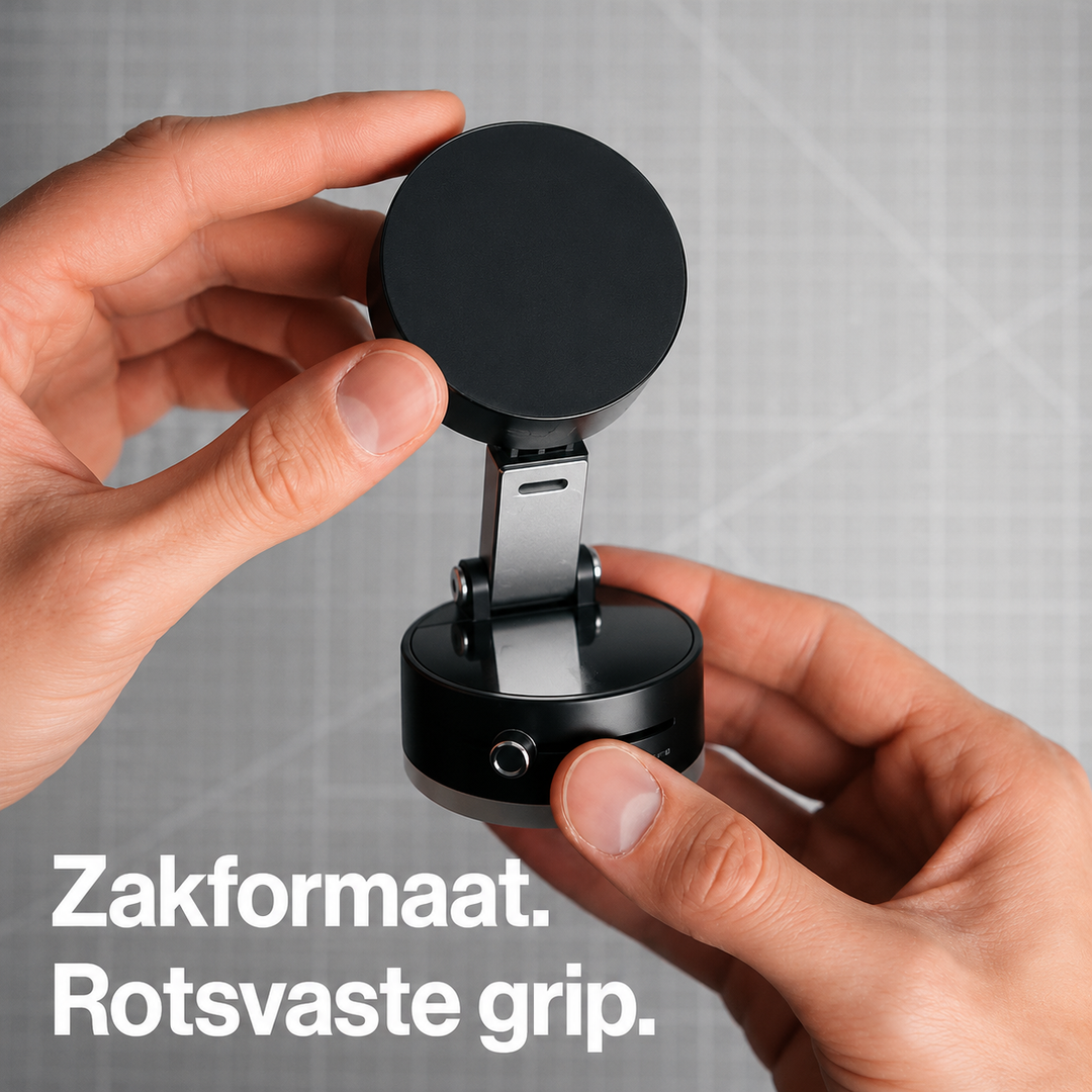 HyperMount | Magnetische Vacuüm Telefoonhouder