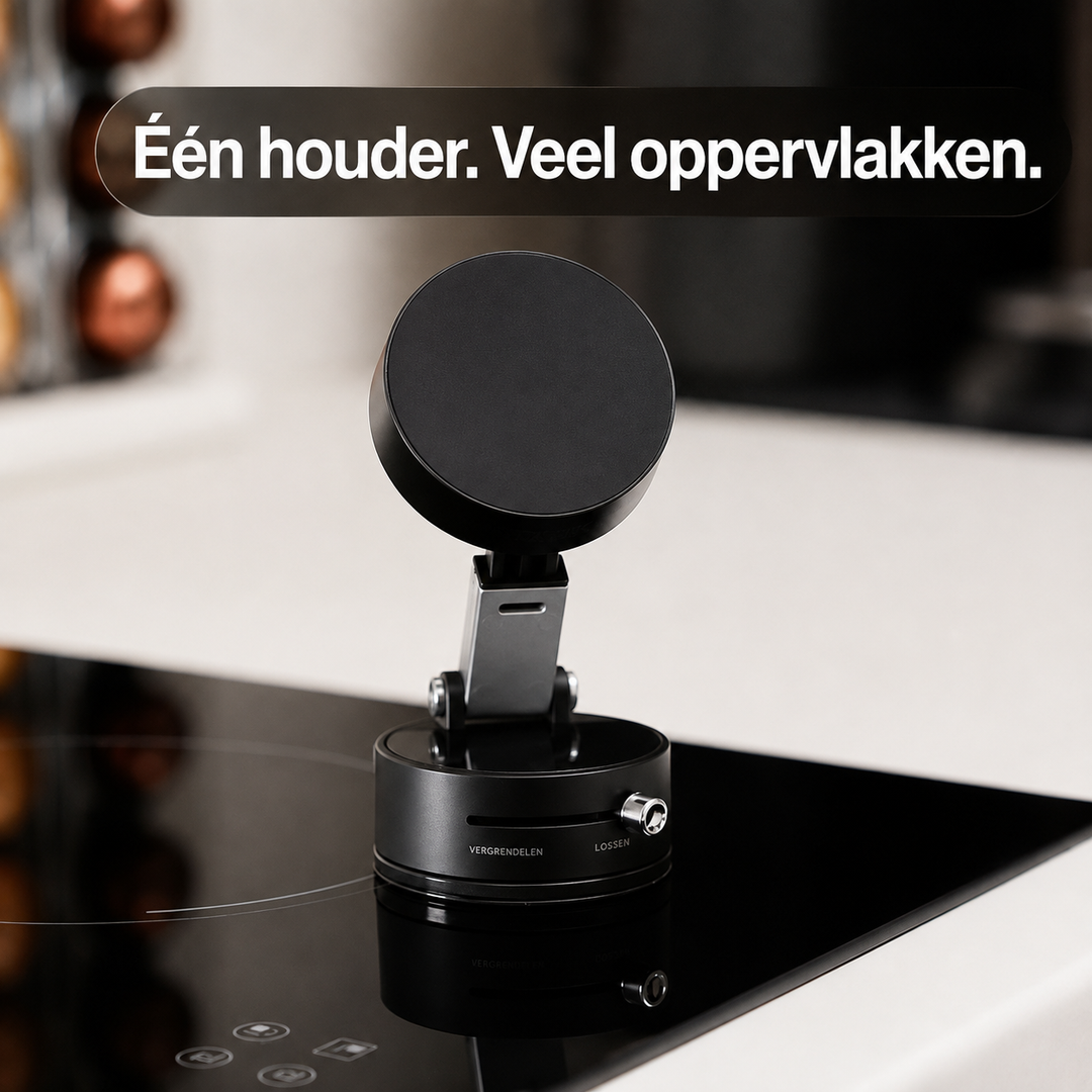 HyperMount | Magnetische Vacuüm Telefoonhouder