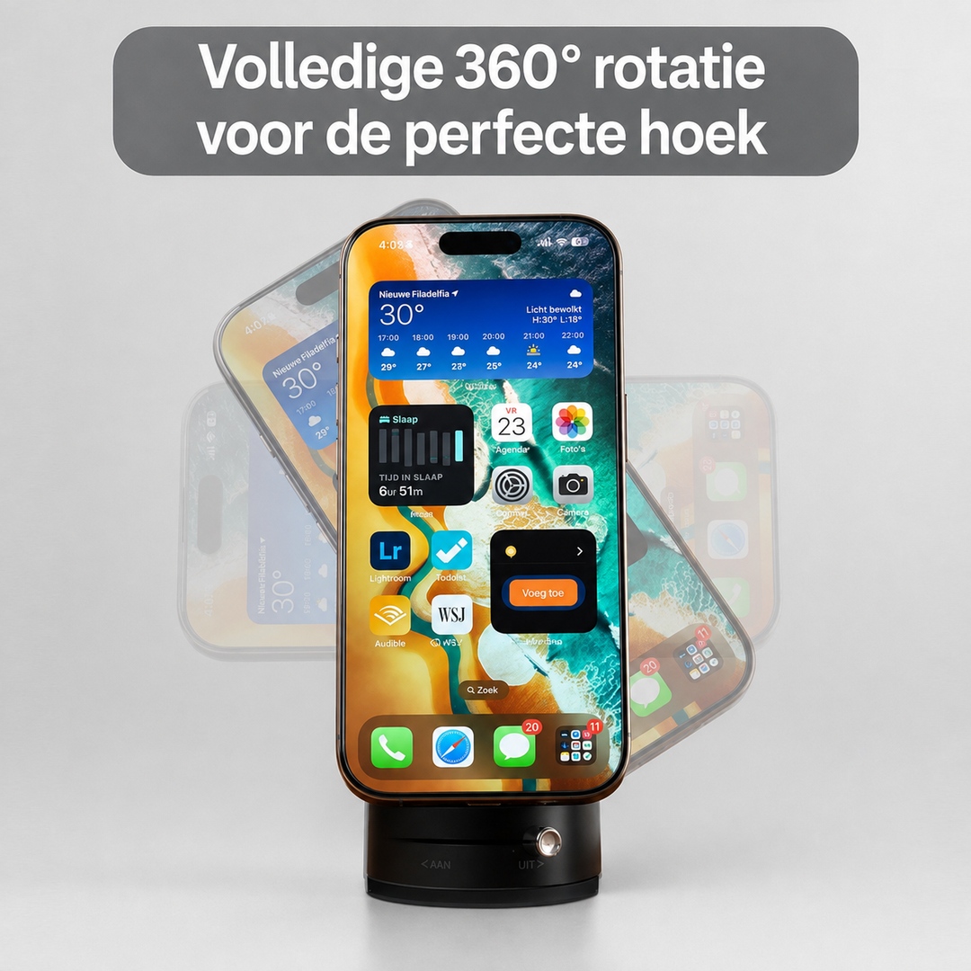 HyperMount | Magnetische Vacuüm Telefoonhouder