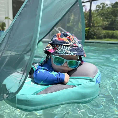 Mambobaby Float | Baby Zwemtrainer met UPF50+ Zonnescherm