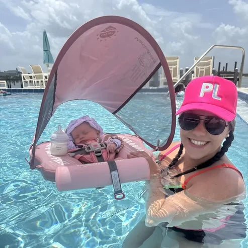 Mambobaby Float | Baby Zwemtrainer met UPF50+ Zonnescherm