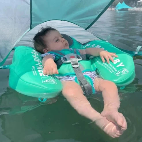 Mambobaby Float | Baby Zwemtrainer met UPF50+ Zonnescherm