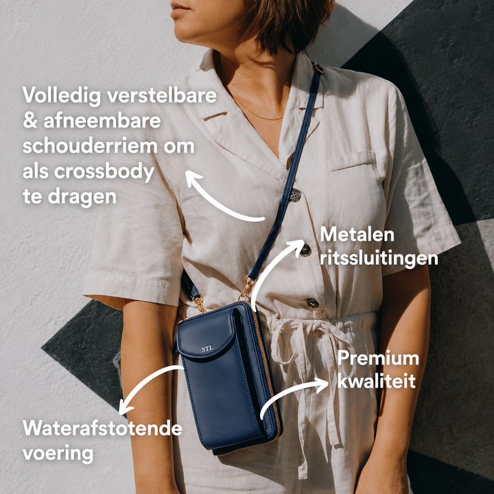 STL ClutchWallet | Compacte Crossbody Tas & Portemonnee