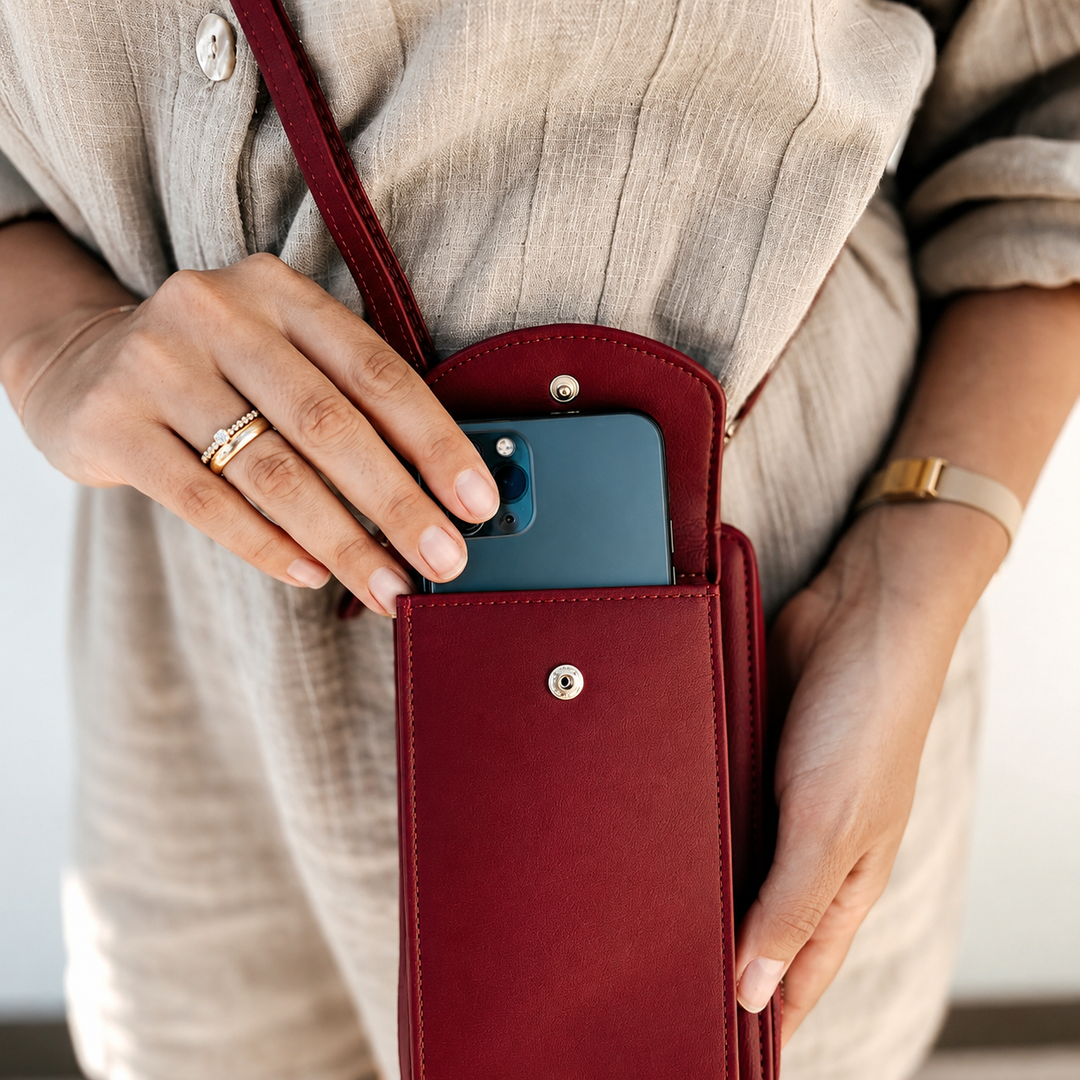 STL ClutchWallet | Compacte Crossbody Tas & Portemonnee