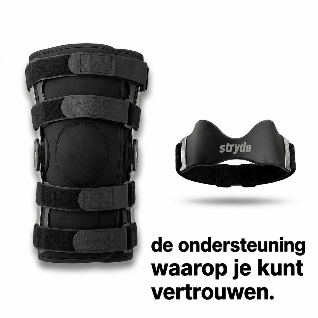 Stryde Precision | Knieband met Patellasteun voor Minder Druk op de Knie