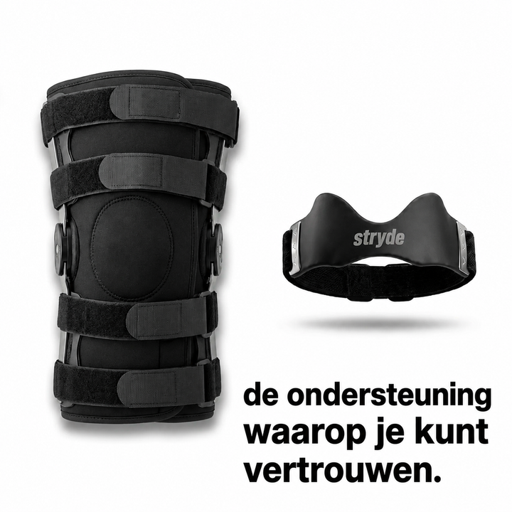Stryde Precision | Knieband met Patellasteun voor Minder Druk op de Knie
