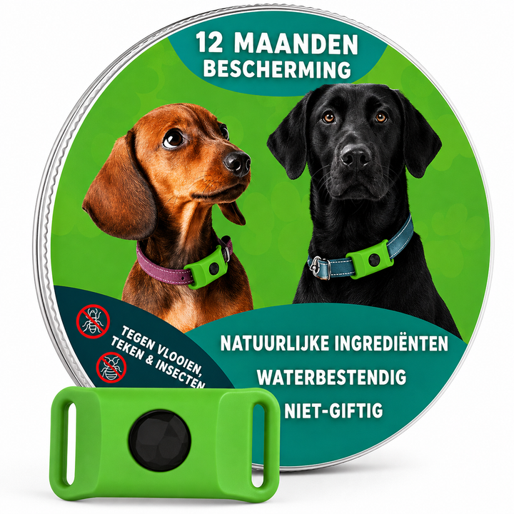 TickGuard | Natuurlijke Anti-Teek & Vlooien Hanger voor Honden
