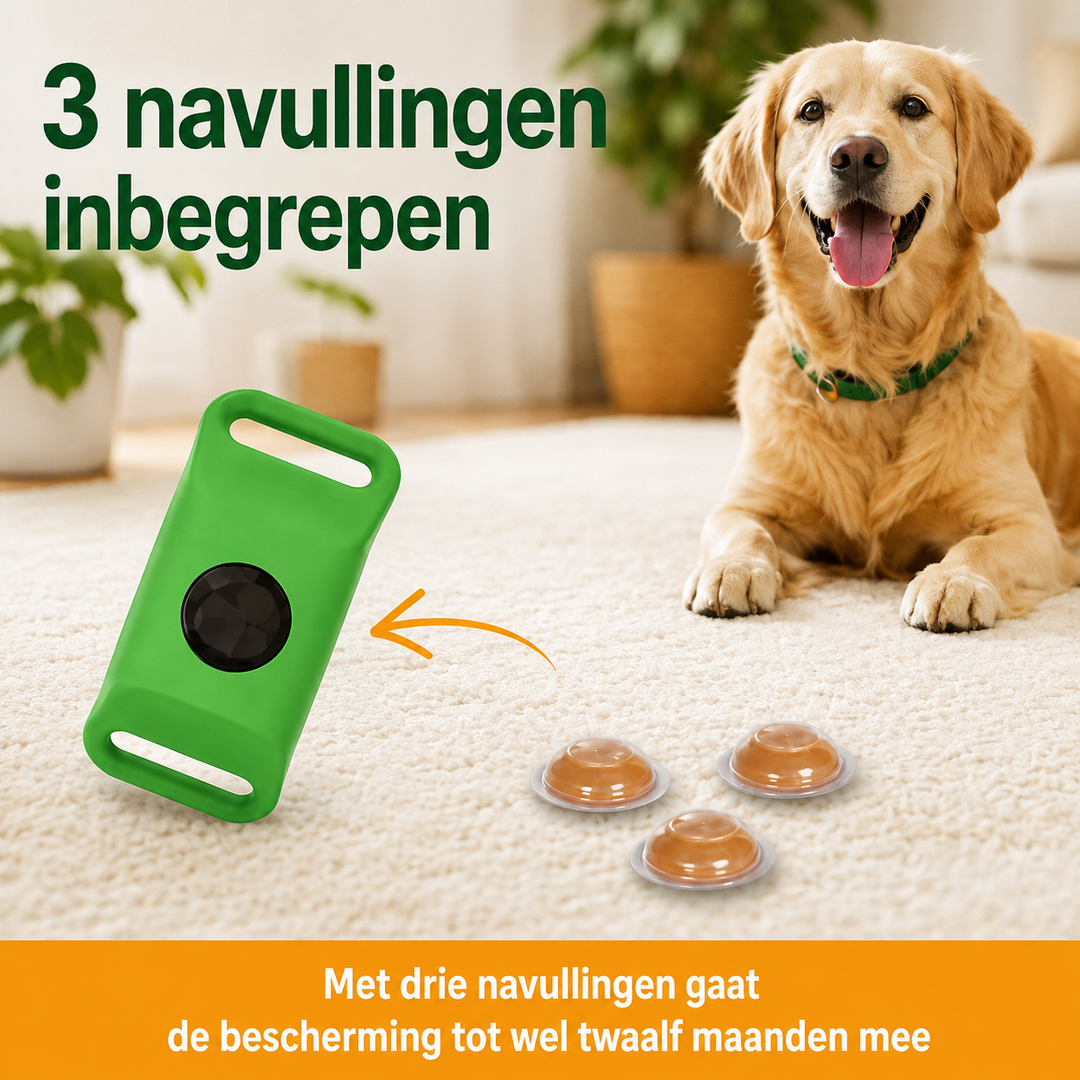 TickGuard | Natuurlijke Anti-Teek & Vlooien Hanger voor Honden