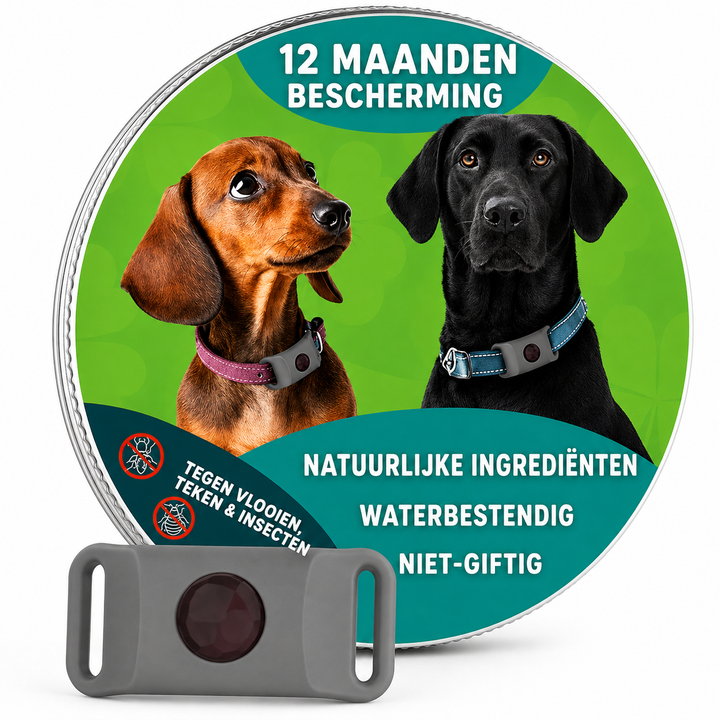 TickGuard | Natuurlijke Anti-Teek & Vlooien Hanger voor Honden