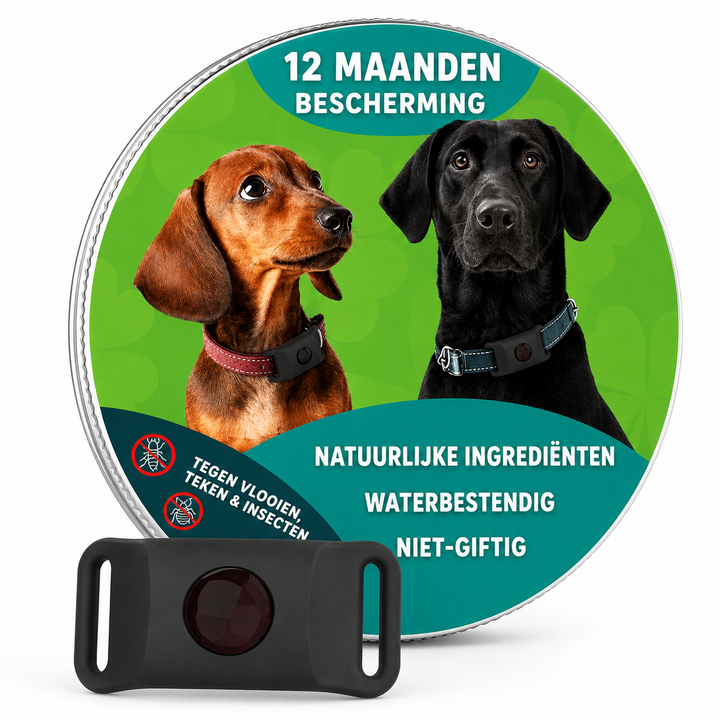 TickGuard | Natuurlijke Anti-Teek & Vlooien Hanger voor Honden