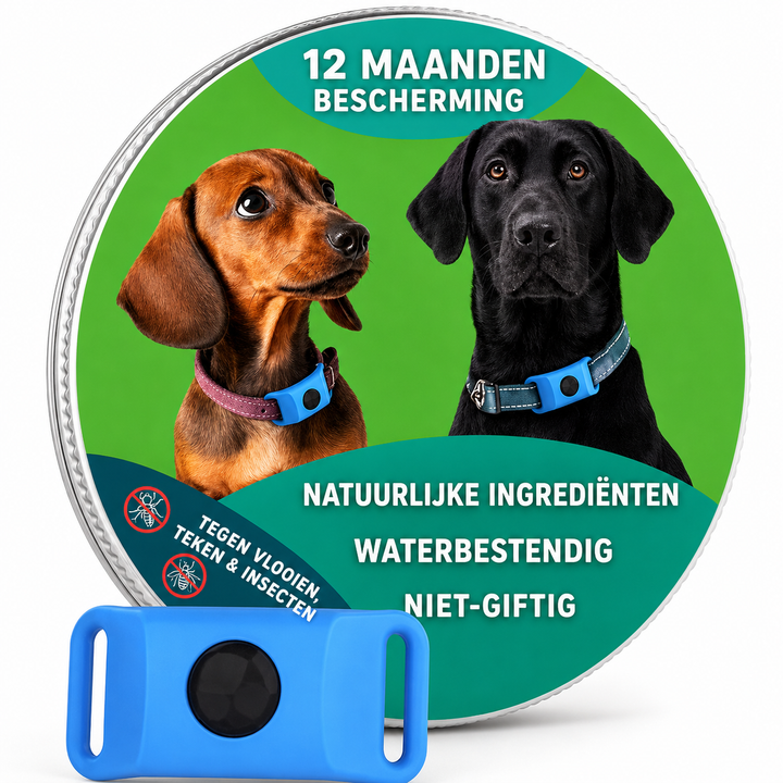 TickGuard | Natuurlijke Anti-Teek & Vlooien Hanger voor Honden