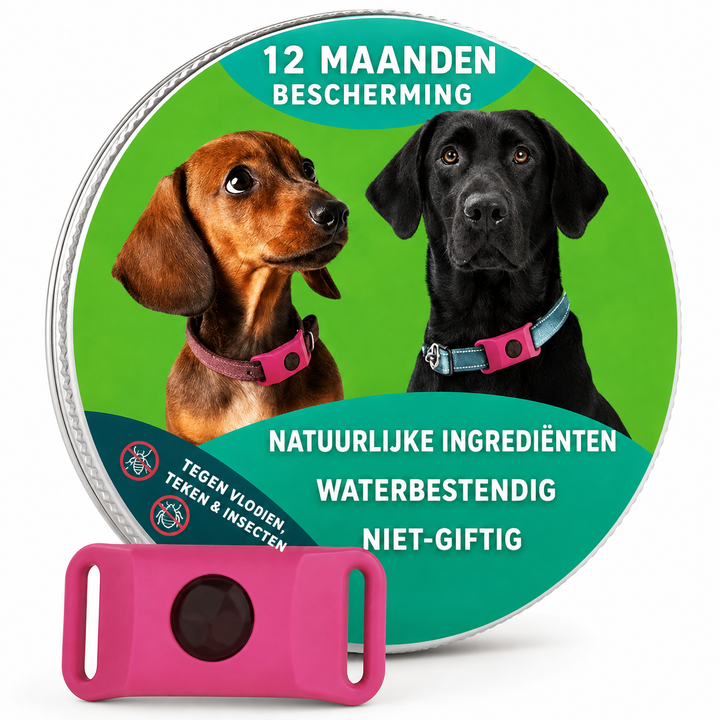 TickGuard | Natuurlijke Anti-Teek & Vlooien Hanger voor Honden
