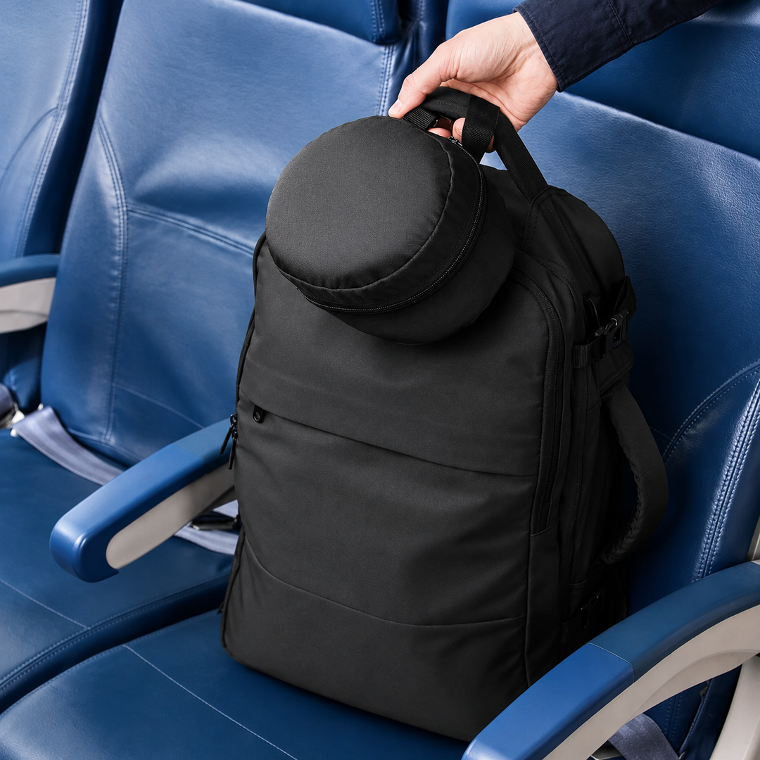SONDUR TravelCushion | Zitkussen voor Vliegtuig, Auto & Kantoor