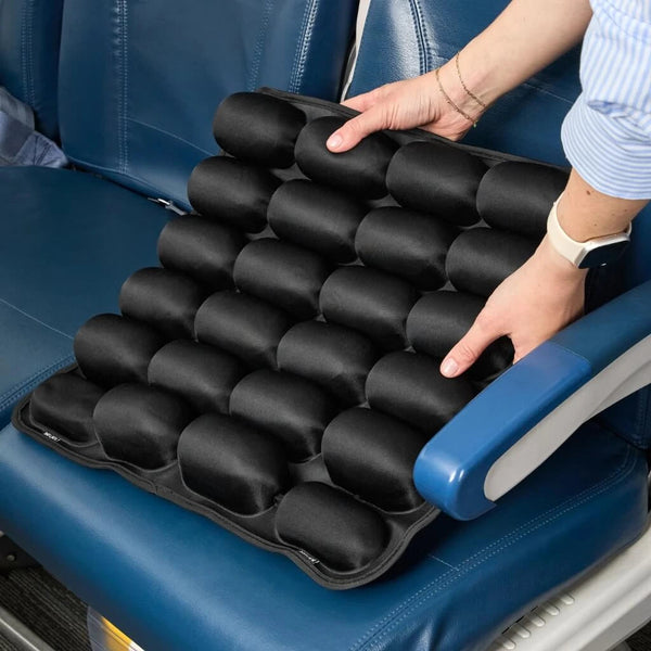 SONDUR TravelCushion | Zitkussen voor Vliegtuig, Auto & Kantoor