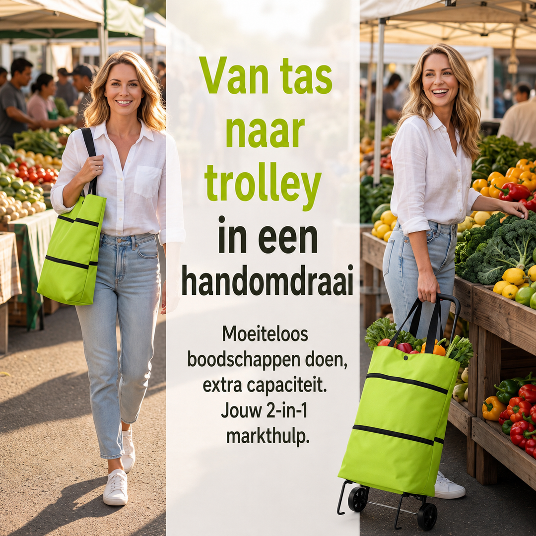 TrolleyBag | Van Tas Naar Trolley In Seconden