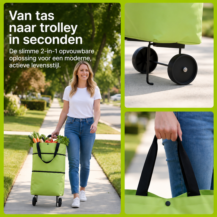 TrolleyBag | Van Tas Naar Trolley In Seconden
