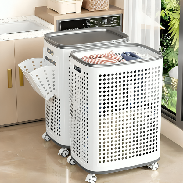Wasmand Pro | Grote Wasmand Met Wielen