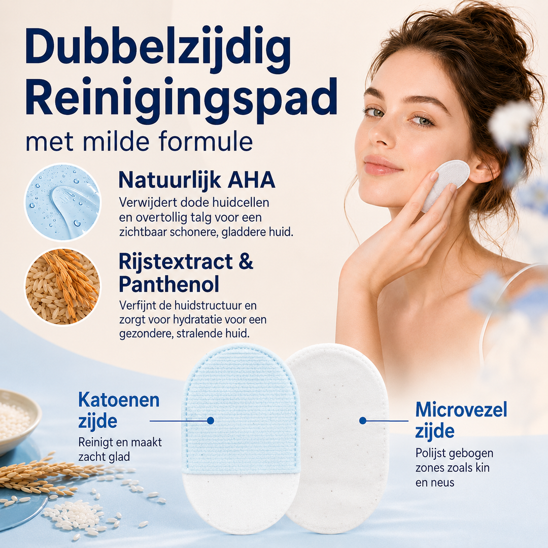 ExfoliaPad | Milde Exfoliatie Voor Een Gladde Huid