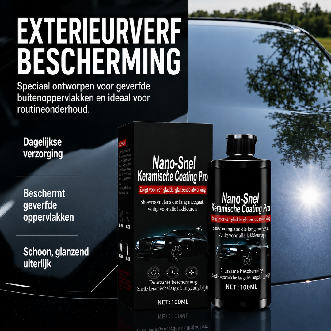 NanoCoat Pro | Keramische Coating voor Glans & Lakbescherming