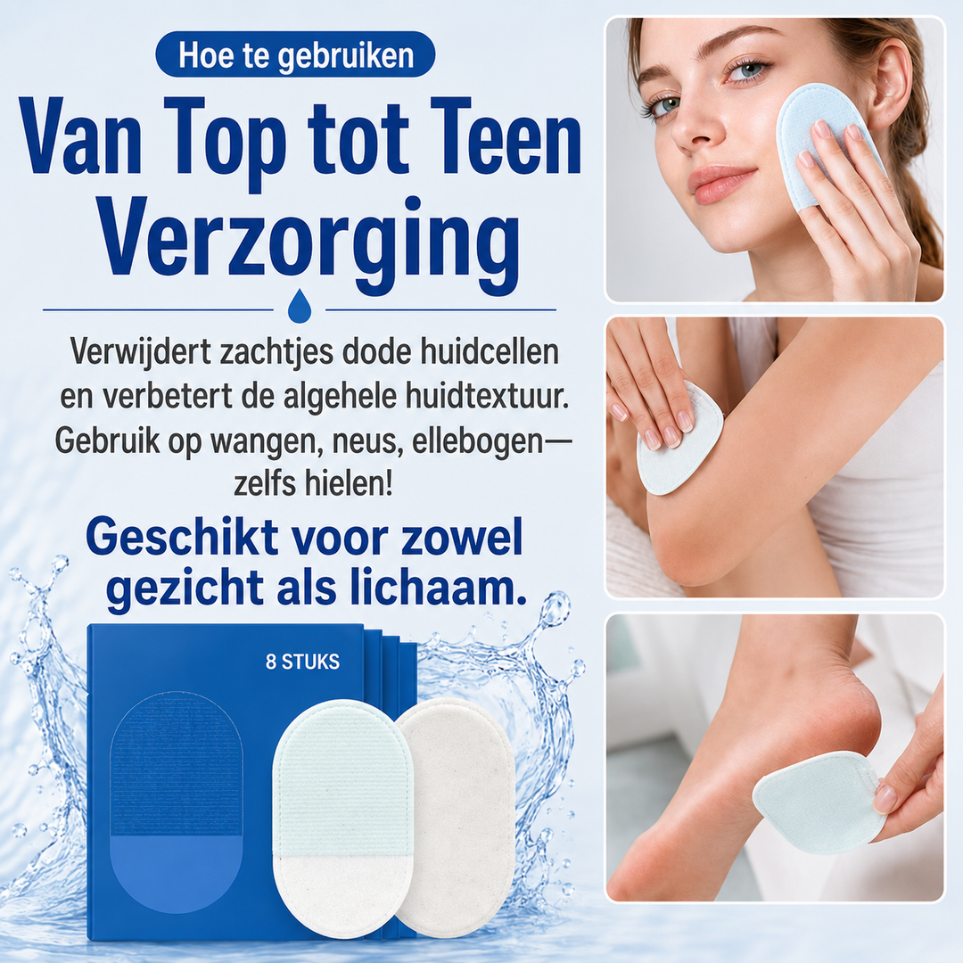 ExfoliaPad | Milde Exfoliatie Voor Een Gladde Huid