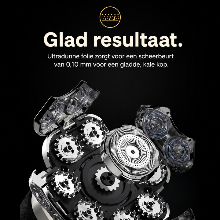 GlideShave | Snel En Comfortabel Je Hoofd Glad Scheren