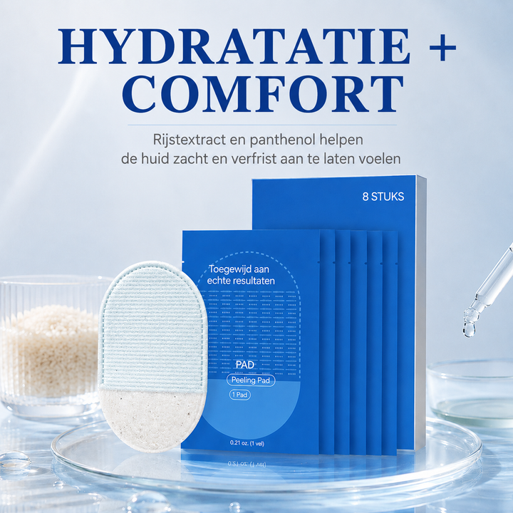 ExfoliaPad | Milde Exfoliatie Voor Een Gladde Huid