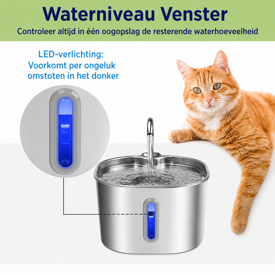 AquaPoot | Drinkfontein voor Katten